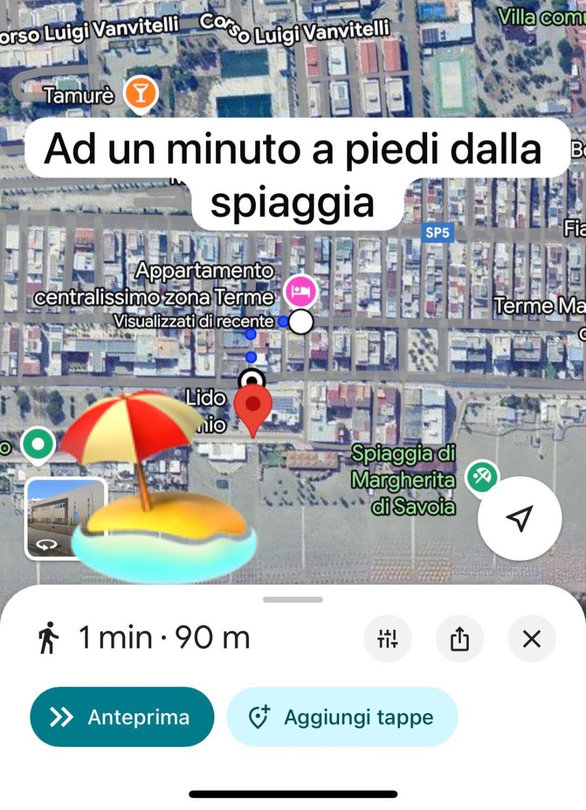 Appartamento Centralissimo Zona Terme Margherita Di Savoia Exterior photo